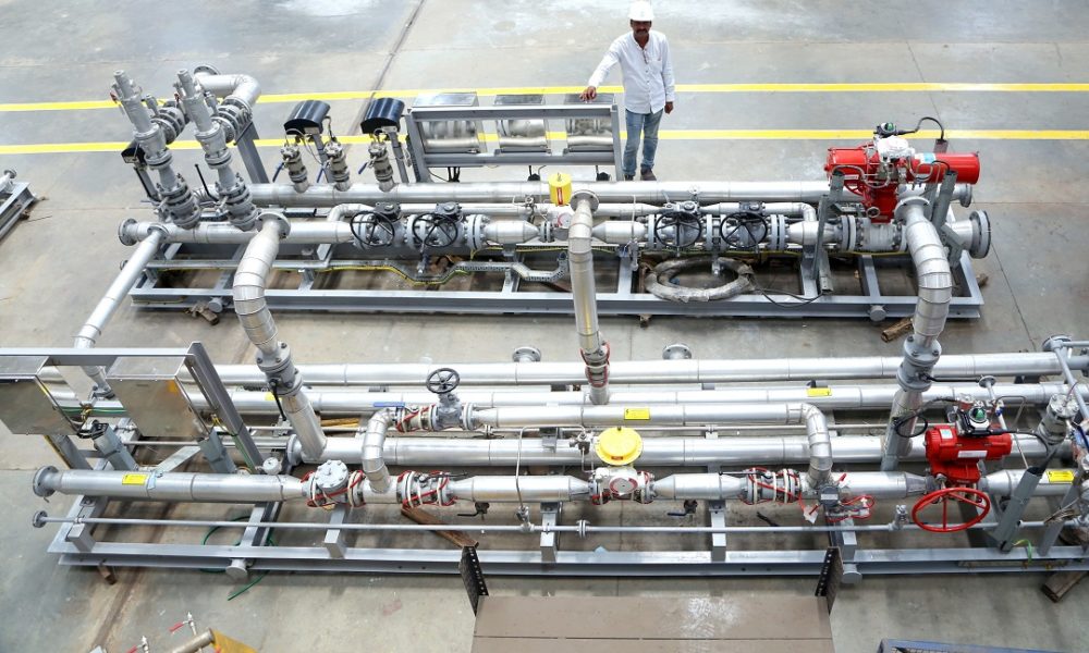 Inlet Separator -Aishwarya Skid (22 Nos. total package) -Vessel + Piping + Structure + Assembly + E & I + Insulation + Heat tracing + FAT